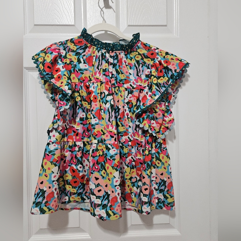 Crosby By Mollie Burch Blouse XS - Picture 1 of 5